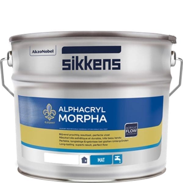 Akzonobel Sikkens Alphacryl Morphacryl Morpha Paint Wall & Ceilings
