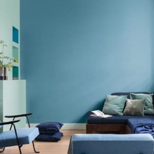 Levis paint walls inside matte blue